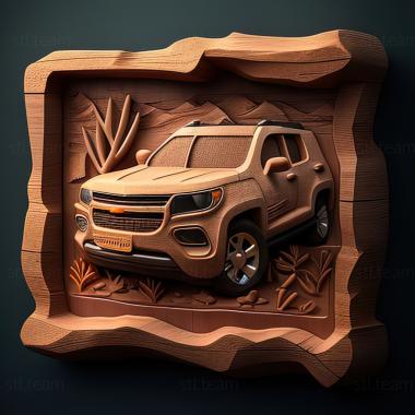 3D модель Chevrolet TrailBlazer (STL)